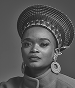 Black and white headshot of Sibusisiwe Gugu Manqele