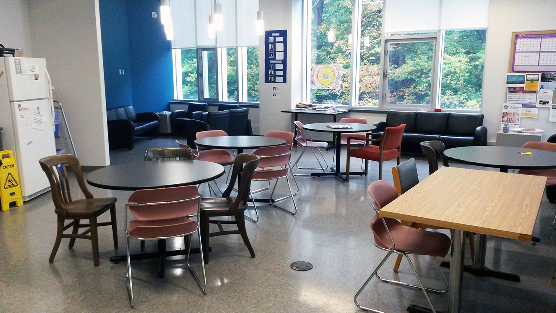 Graduate student lounge space