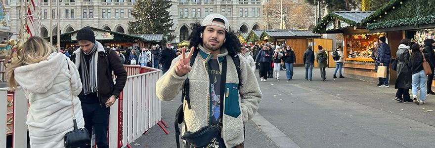 Jeremias Campos, MA Media Studies candidate