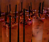Mocktails being served at the Wave during Careerchella.