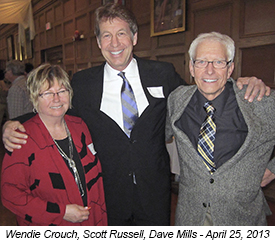 Wendie Crouch, Scott Russell, and Dave Mills
