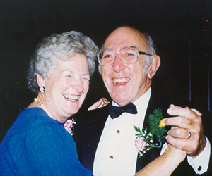 Ken and Mary Bambrick at his retirement party