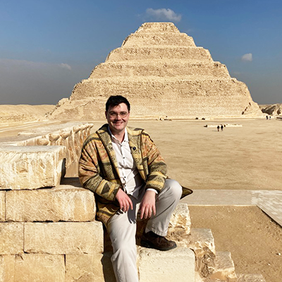 Photo of John Kausch in Egypt