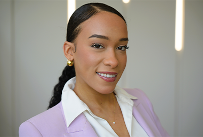Headshot of Janelle Allan smiling