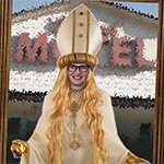 Dean Lisa Henderson in her Paddling Schitt's Creek role