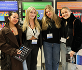 MACS students attending the conference.