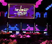 The Wave decked out for dinner at the MACS Career Conference.